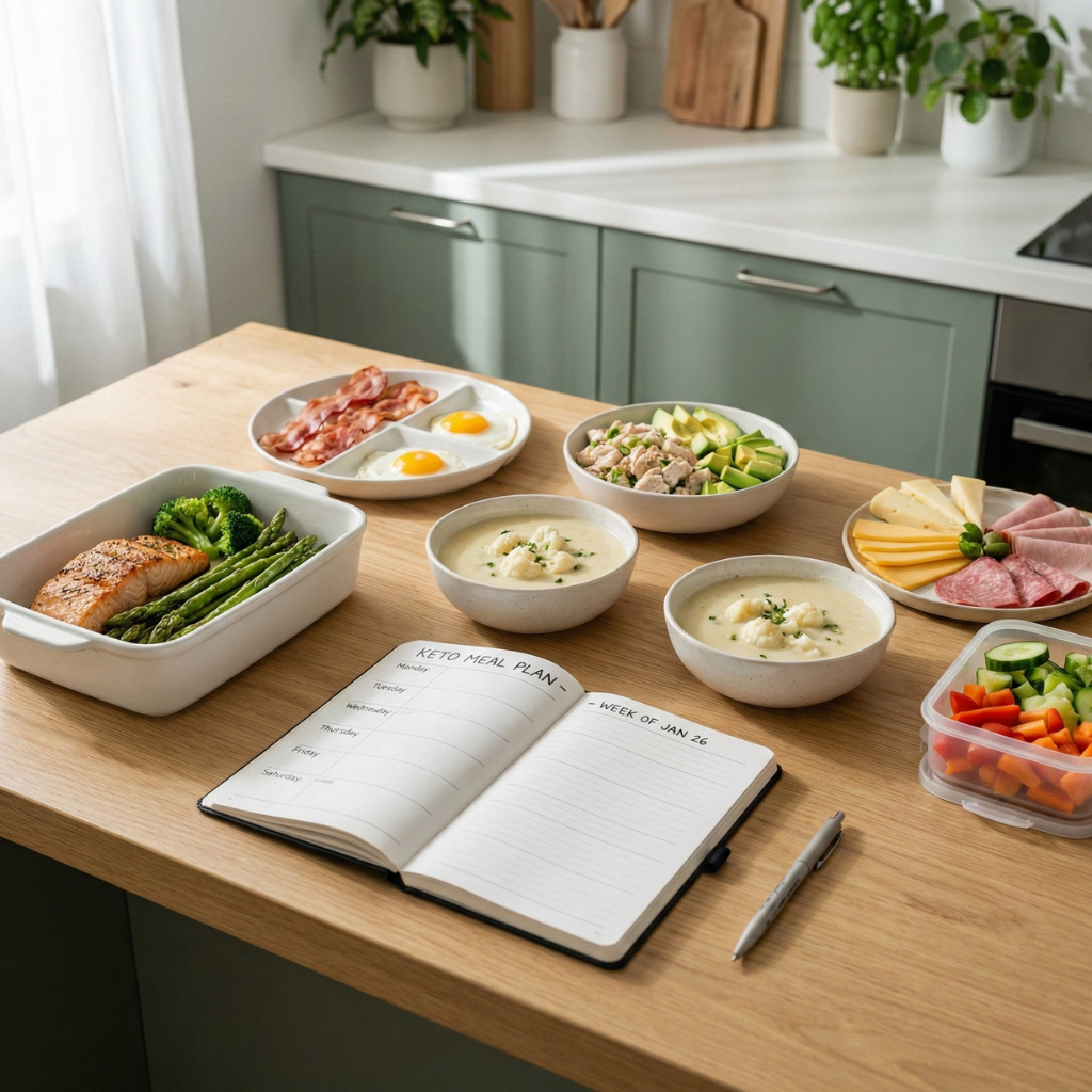 Keto-Wochenplan