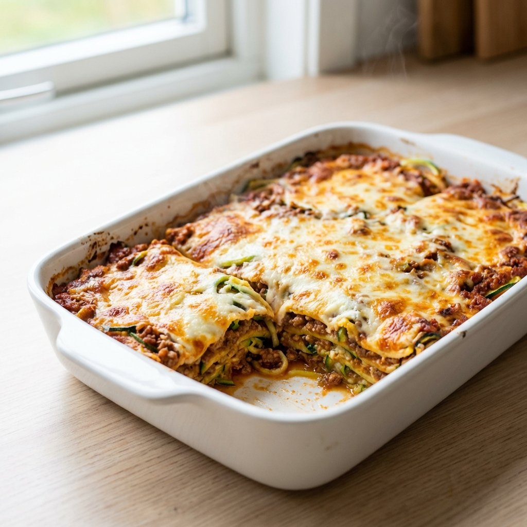Keto Zucchini-Lasagne