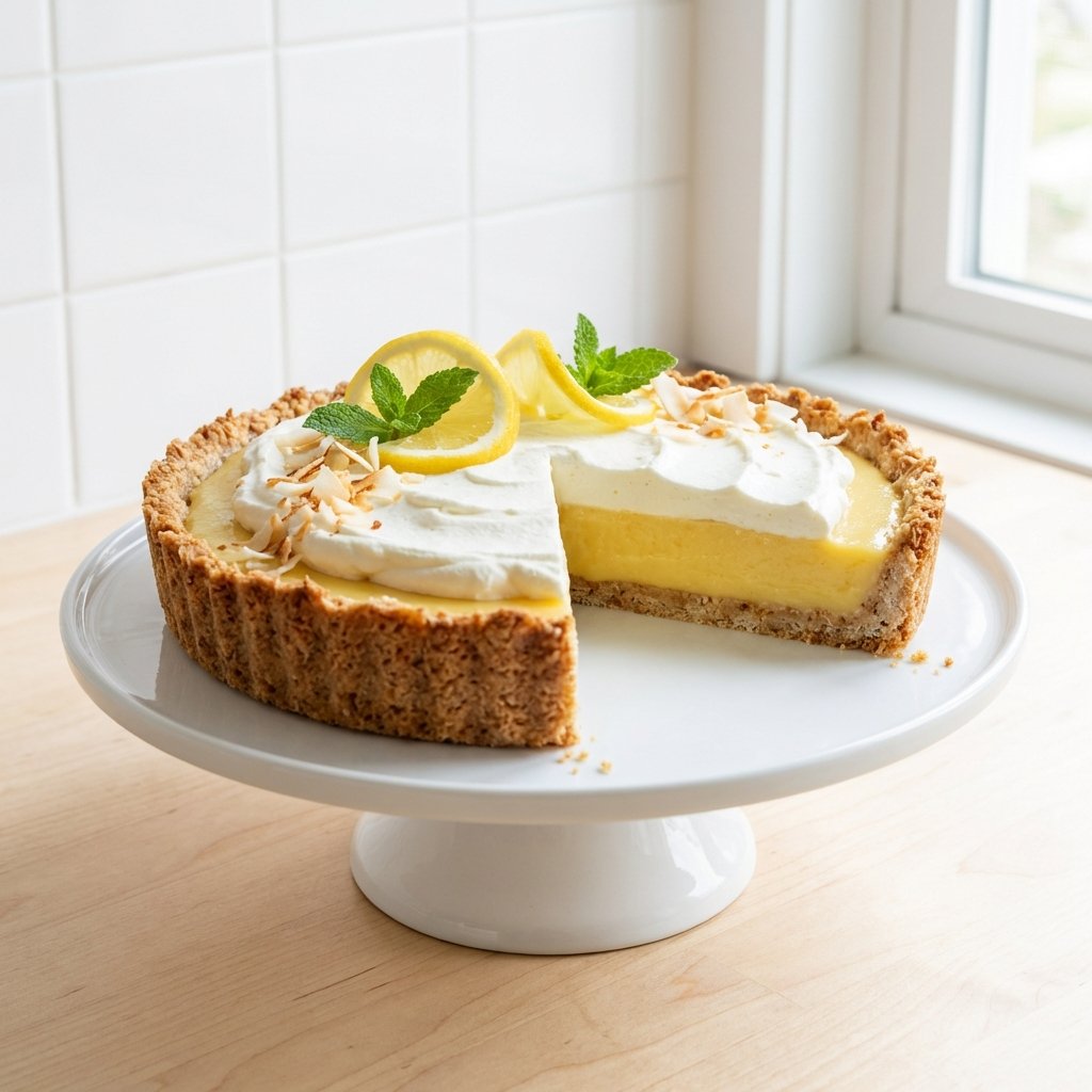 Fertiger Keto-Kuchen mit Kokosboden