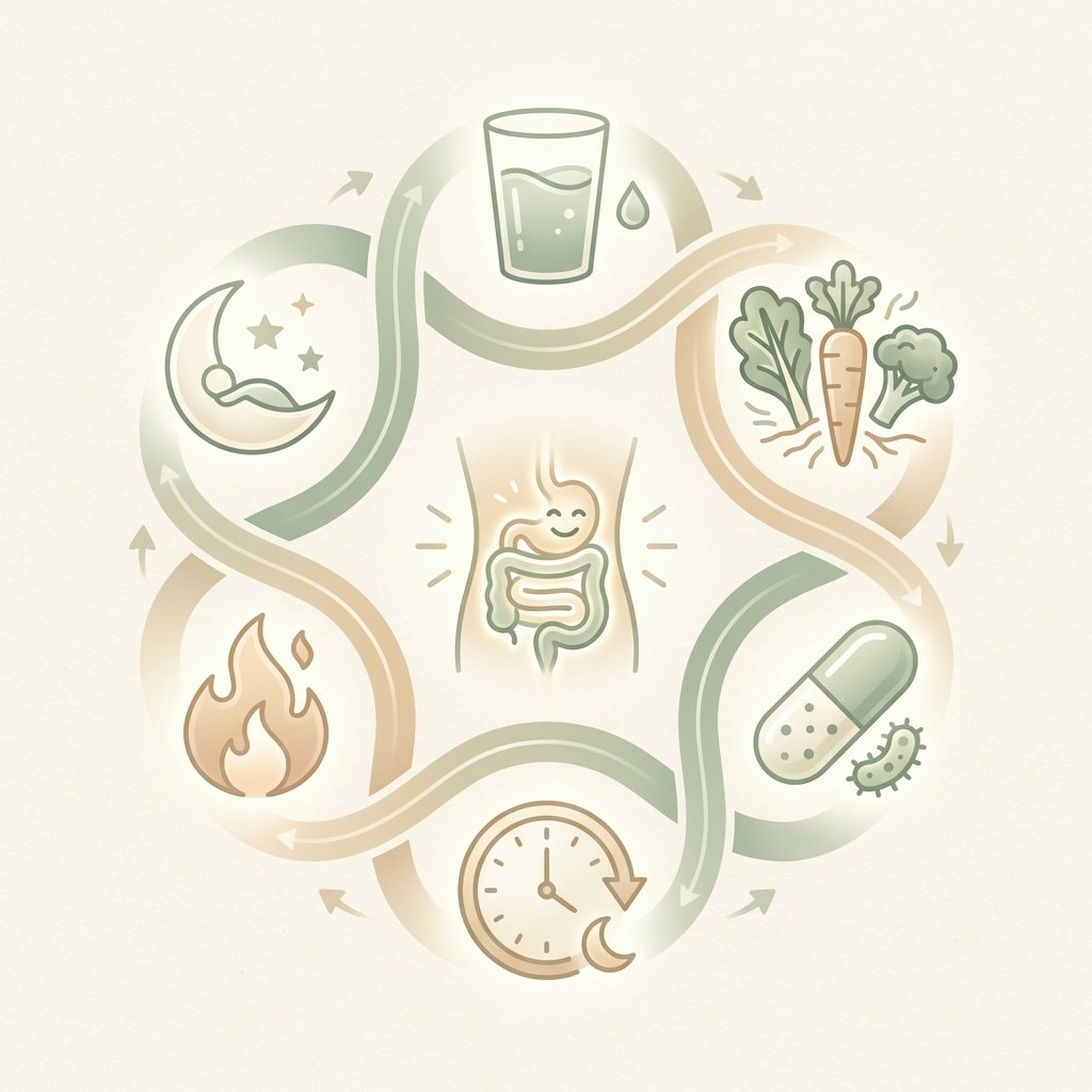 7 Lösungen gegen Fettdurchfall – Illustration
