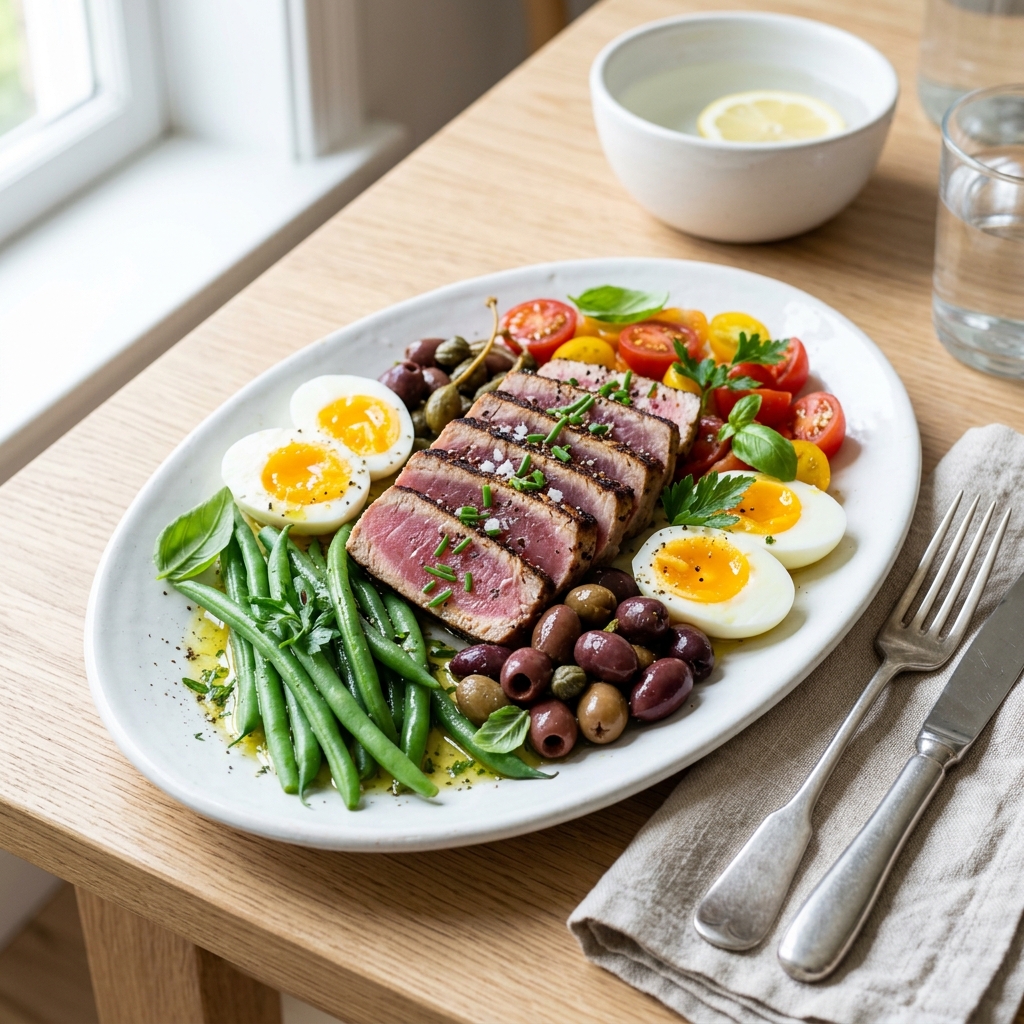Keto Thunfischsalat Ni&ccedil;oise