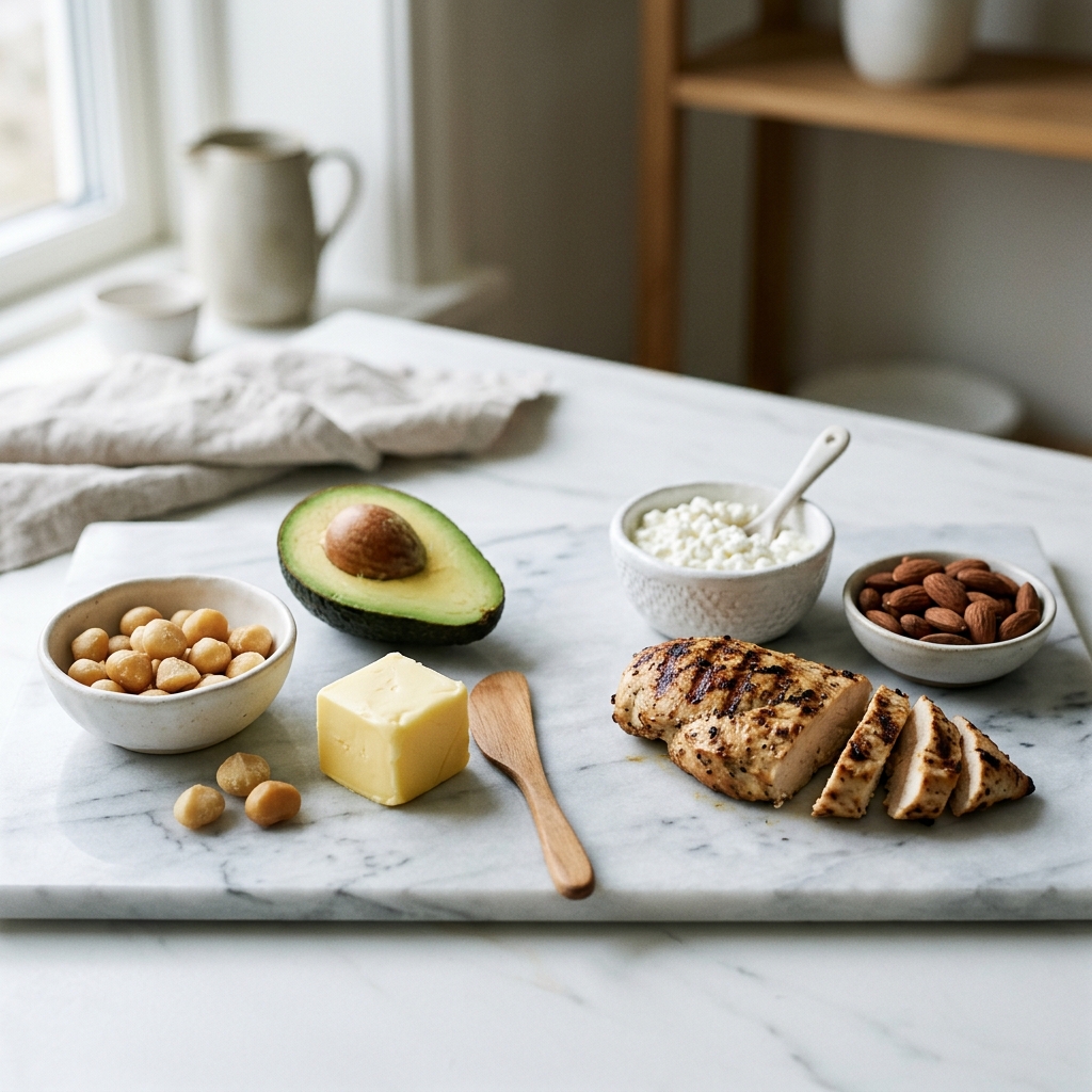 Vergleich der Makroverteilung Keto vs. LCHF