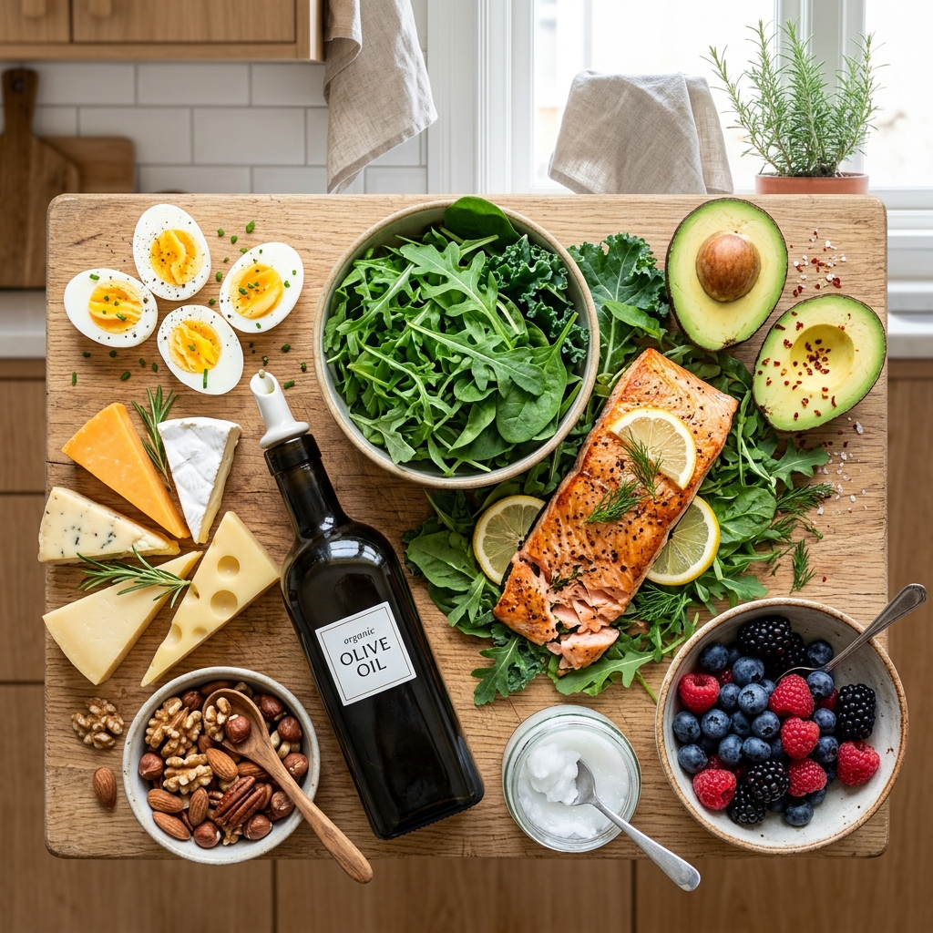 Gesunde Low-Carb-Lebensmittel